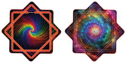 Cosmic Waves –  GlowStar- LED Light Up 26" (Ships By Nov. 10th)