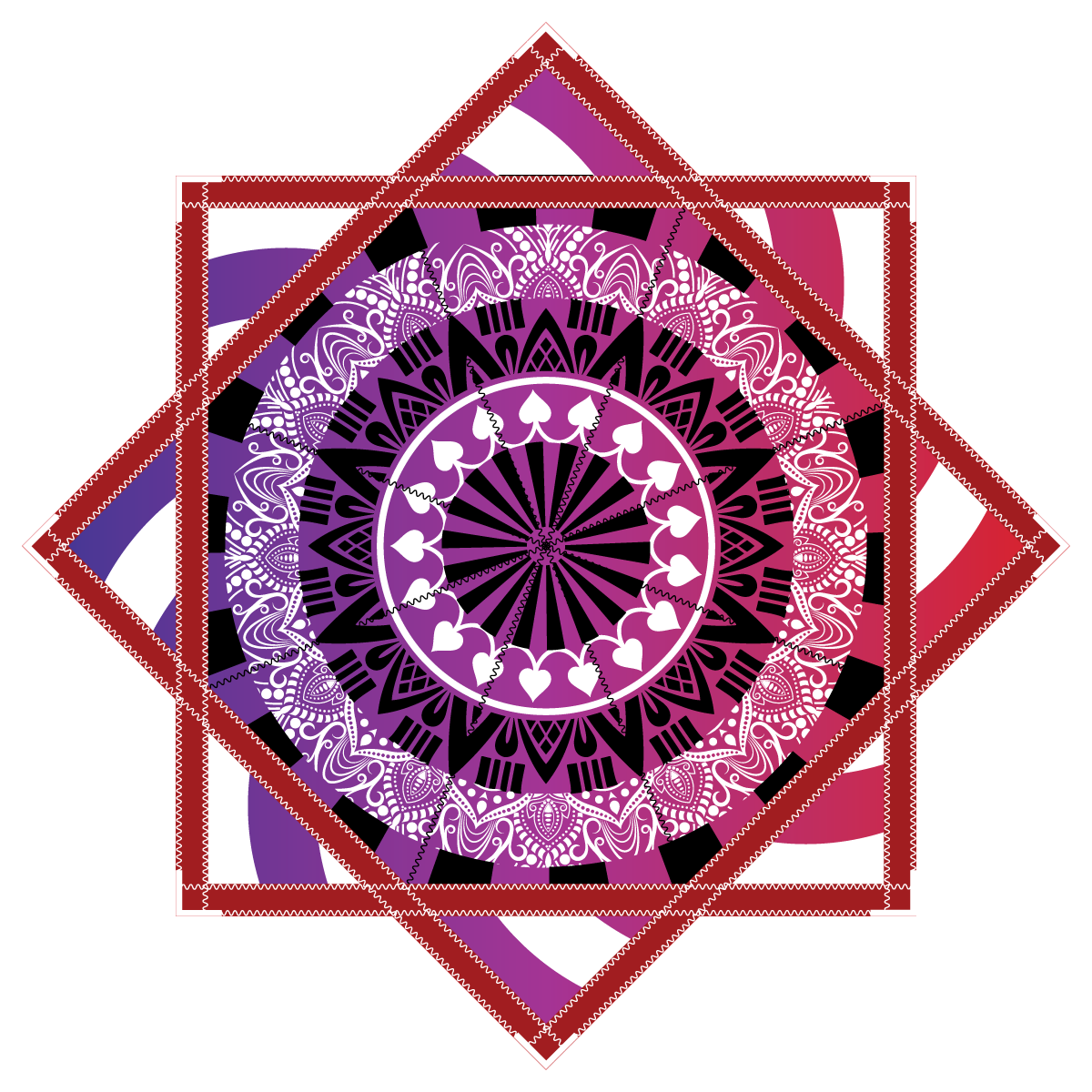 Cotton Candy Skies – Forever FlowStar 26" (Ready To Ship)