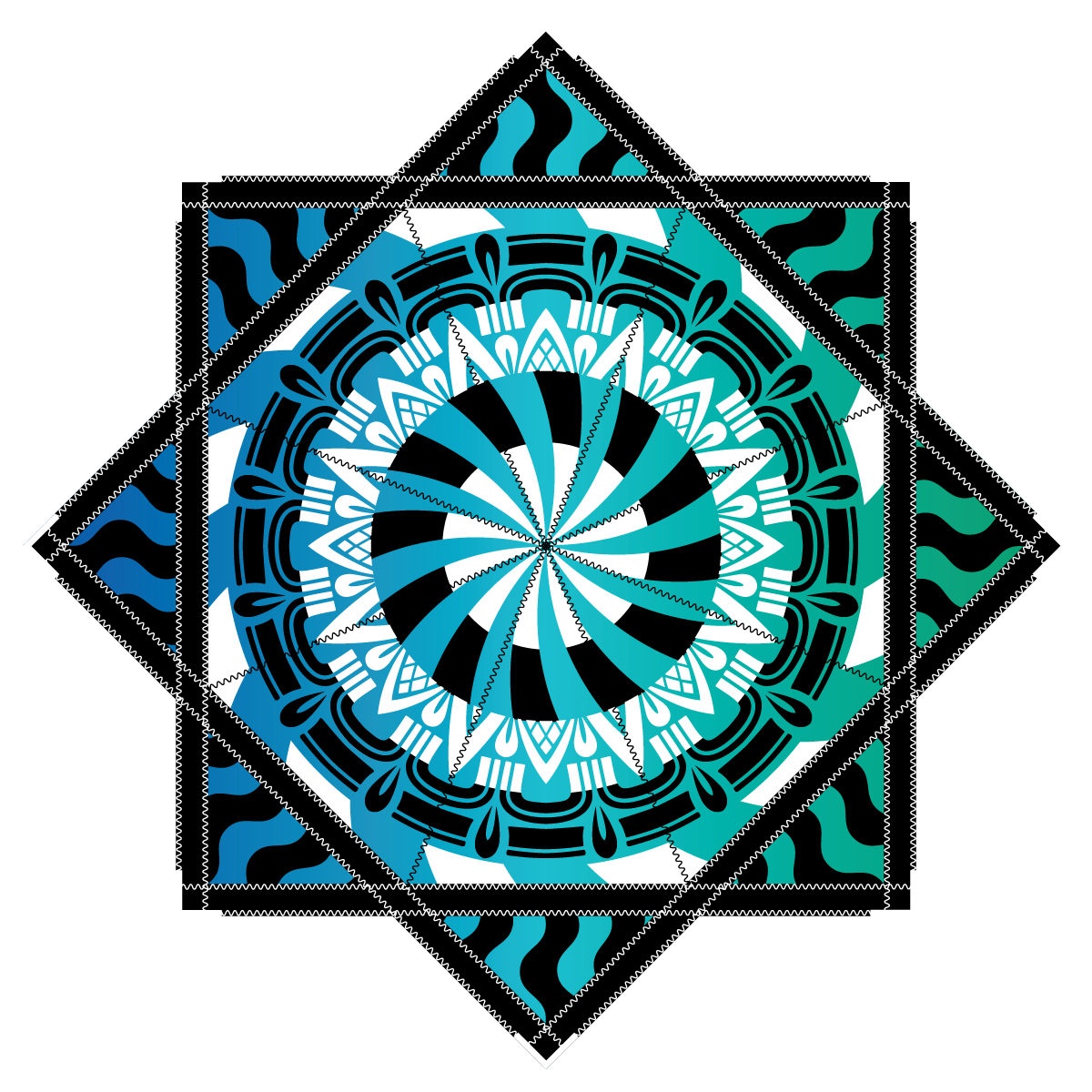Cotton Candy Skies – Forever FlowStar 26" (Ready To Ship)