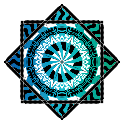 Cotton Candy Skies – Forever FlowStar 26" (Ready To Ship)