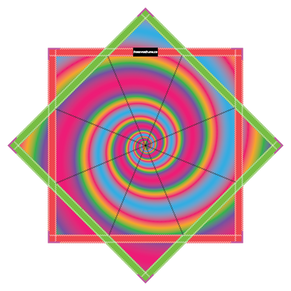 Cotton Candy Swirl – JUMBO FlowStar 48" (Ready To Ship-Drops Aug. 20th)