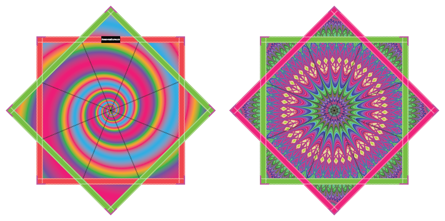 Cotton Candy Swirl – JUMBO FlowStar 48" (Ready To Ship-Drops Aug. 20th)