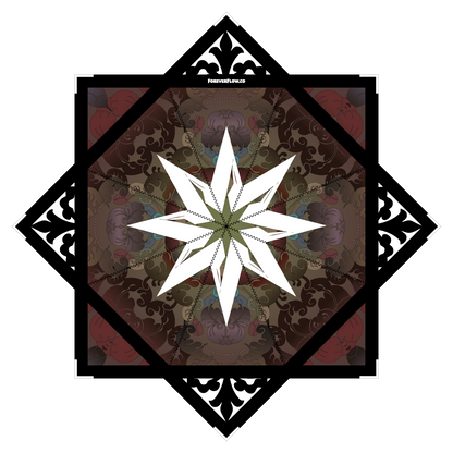 Crimson Thorn – Forever FlowStar 26"  (Ready to Ship)