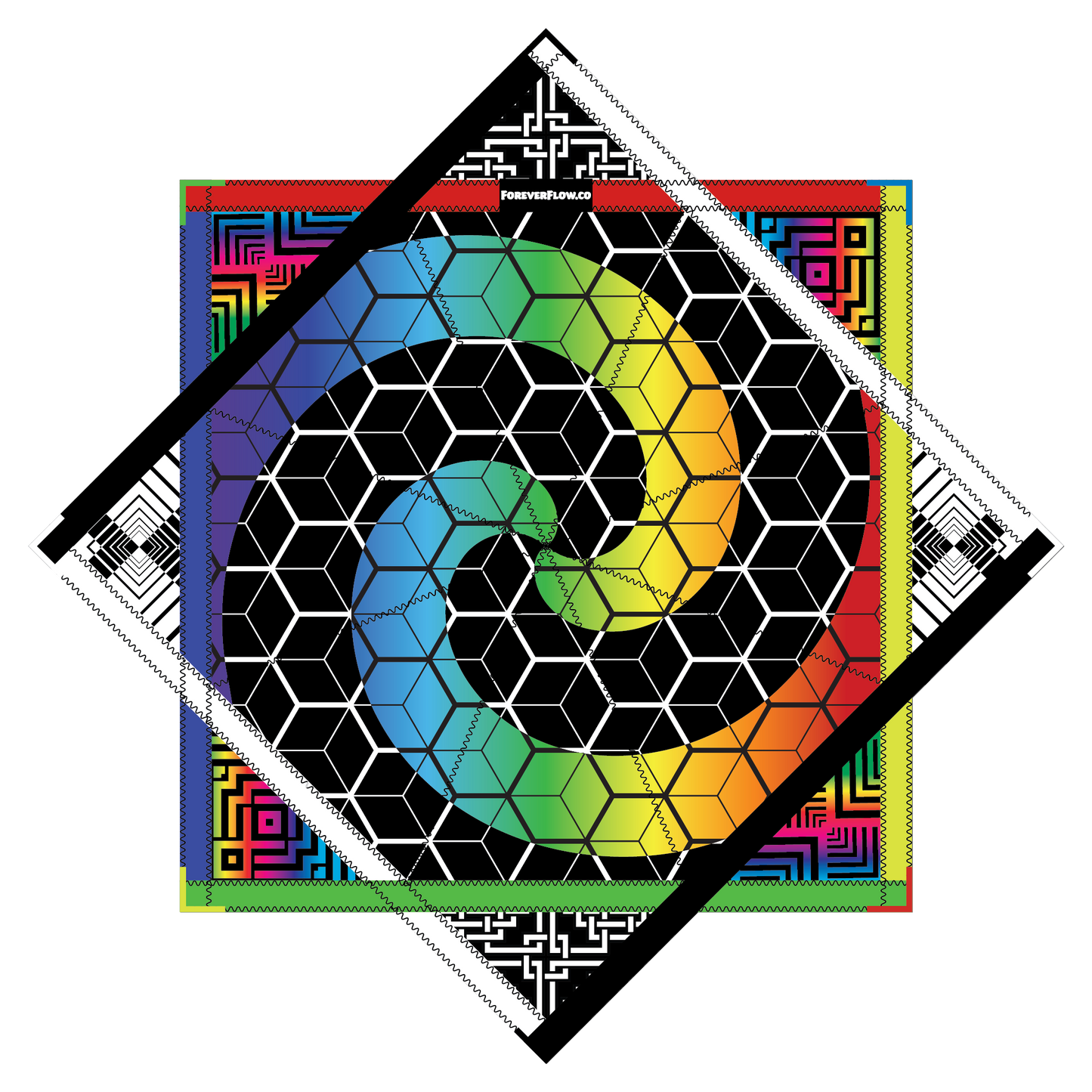 Cube Swirl – Forever FlowStar 26" (Ready To Ship-Drops Aug. 20th)