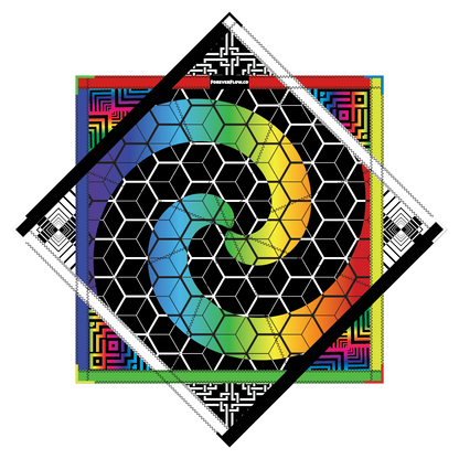 Cube Swirl – Forever FlowStar 26" (Ready To Ship-Drops Aug. 20th)