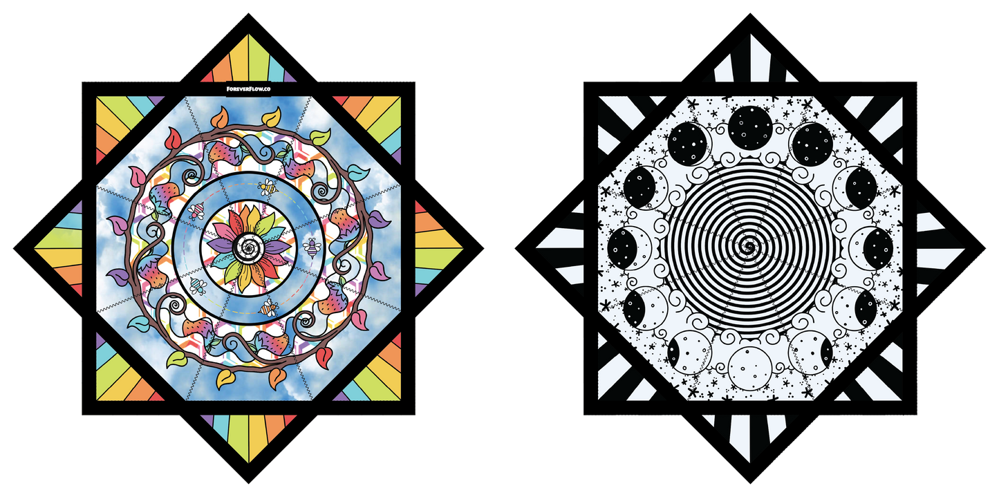 "Of Both Worlds" Artwork by David Urias – Forever FlowStar 26"