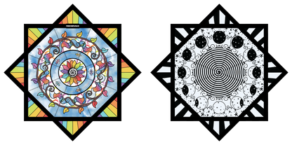 "Of Both Worlds" Artwork by David Urias – Forever FlowStar 26"