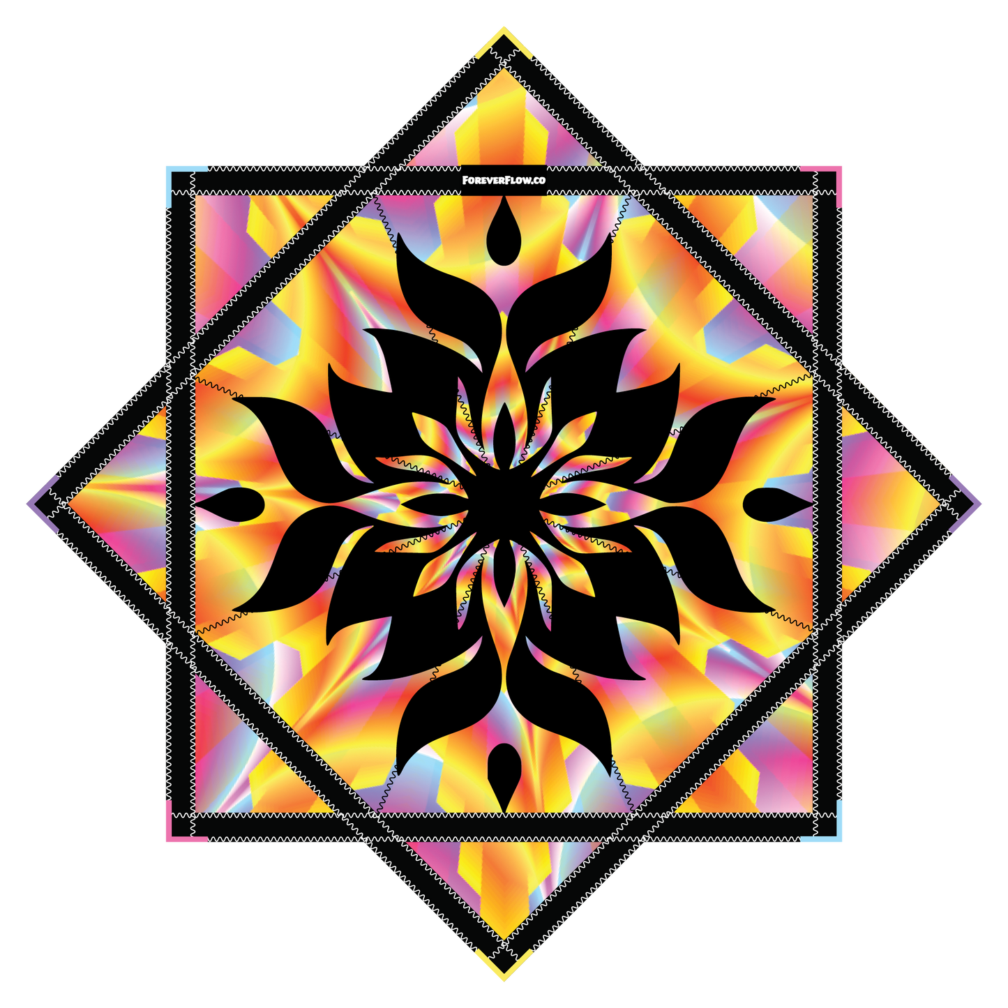 Day Rave – Mini FlowStar 24" (Ready to Ship)