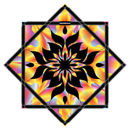 Day Rave – Mini FlowStar 24" (Ready to Ship)