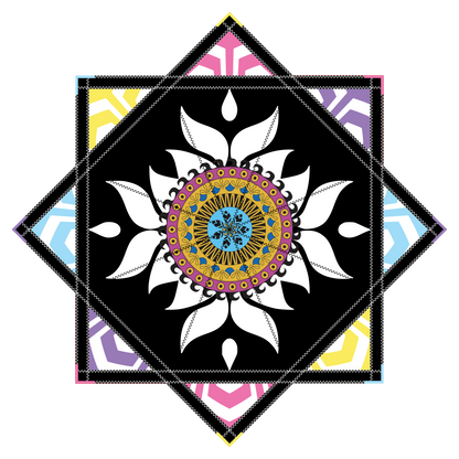 Day Rave – Mini FlowStar 24" (Ready to Ship)
