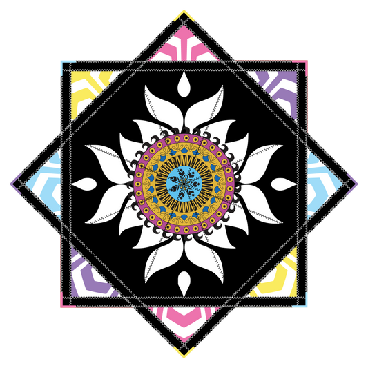 Day Rave – Mini FlowStar 24" (Ready to Ship)