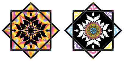 Day Rave – Mini FlowStar 24" (Ready to Ship)