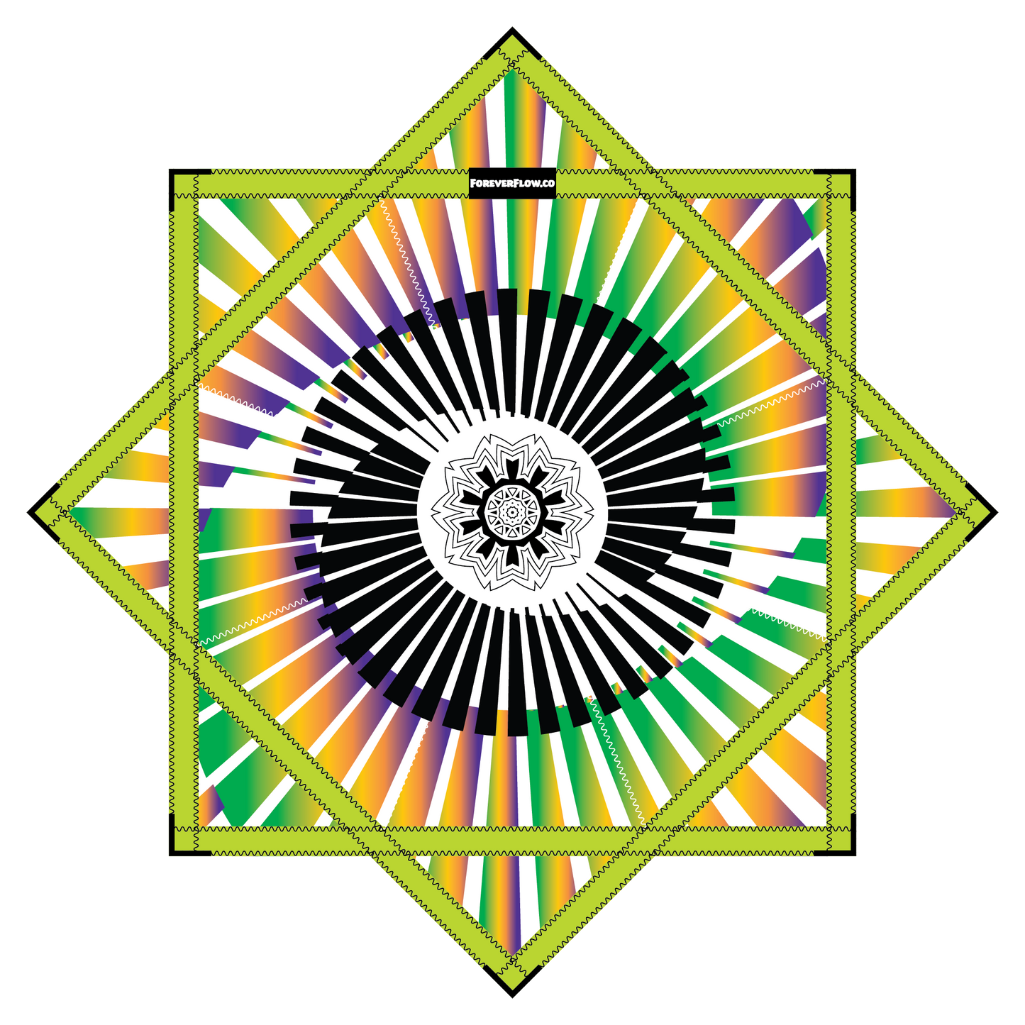 Dizzy Keys – Mini FlowStar 24" (Ready To Ship)