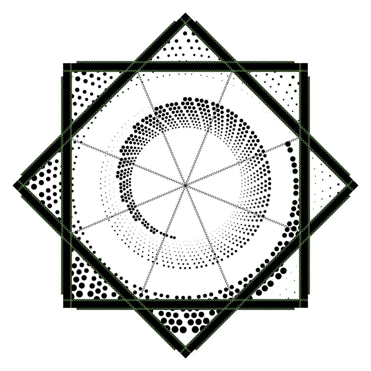 Dots For Thoughts – Forever FlowStar 26" (Ready to Ship)