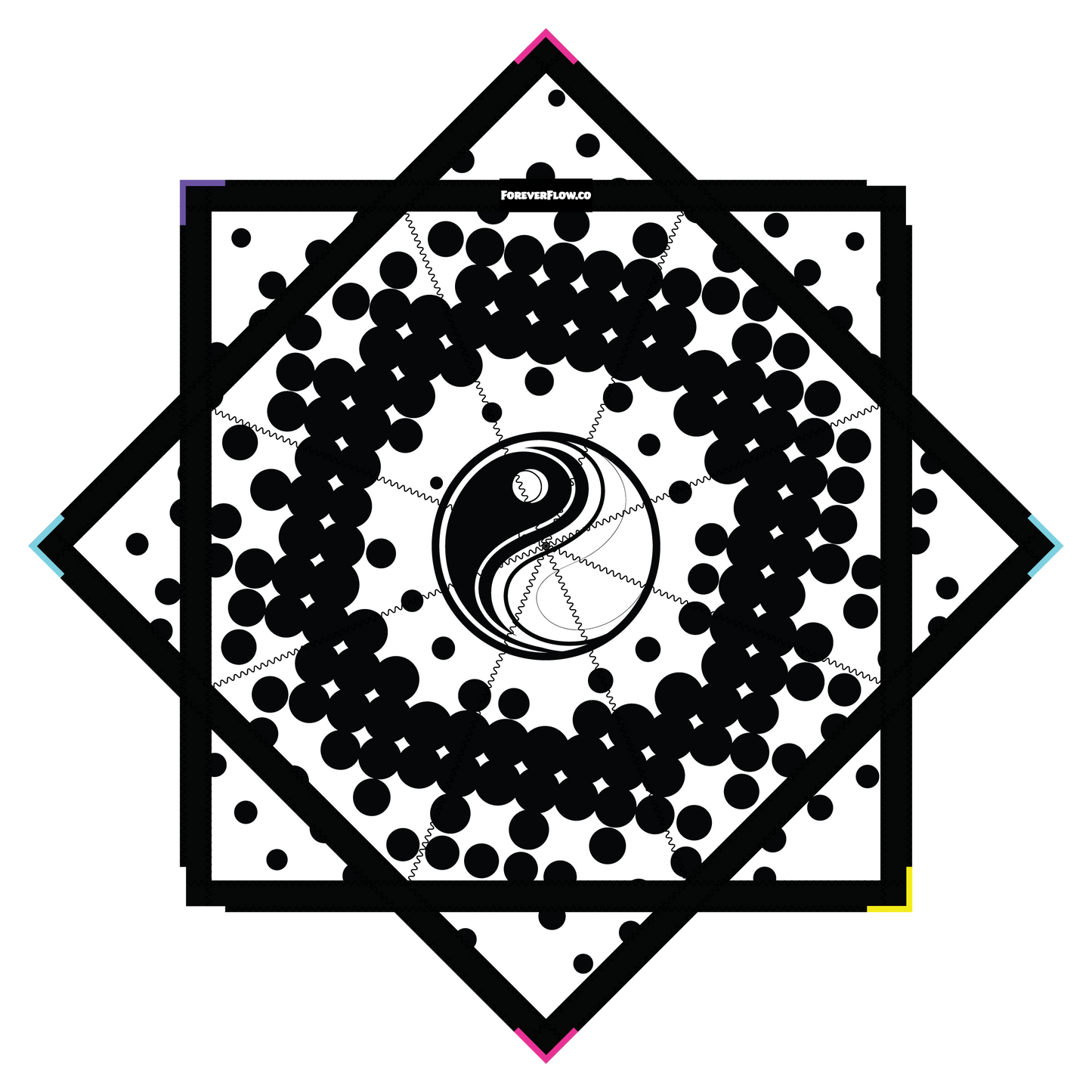 DuoDance – Mini FlowStar 24" (Ready to Ship)