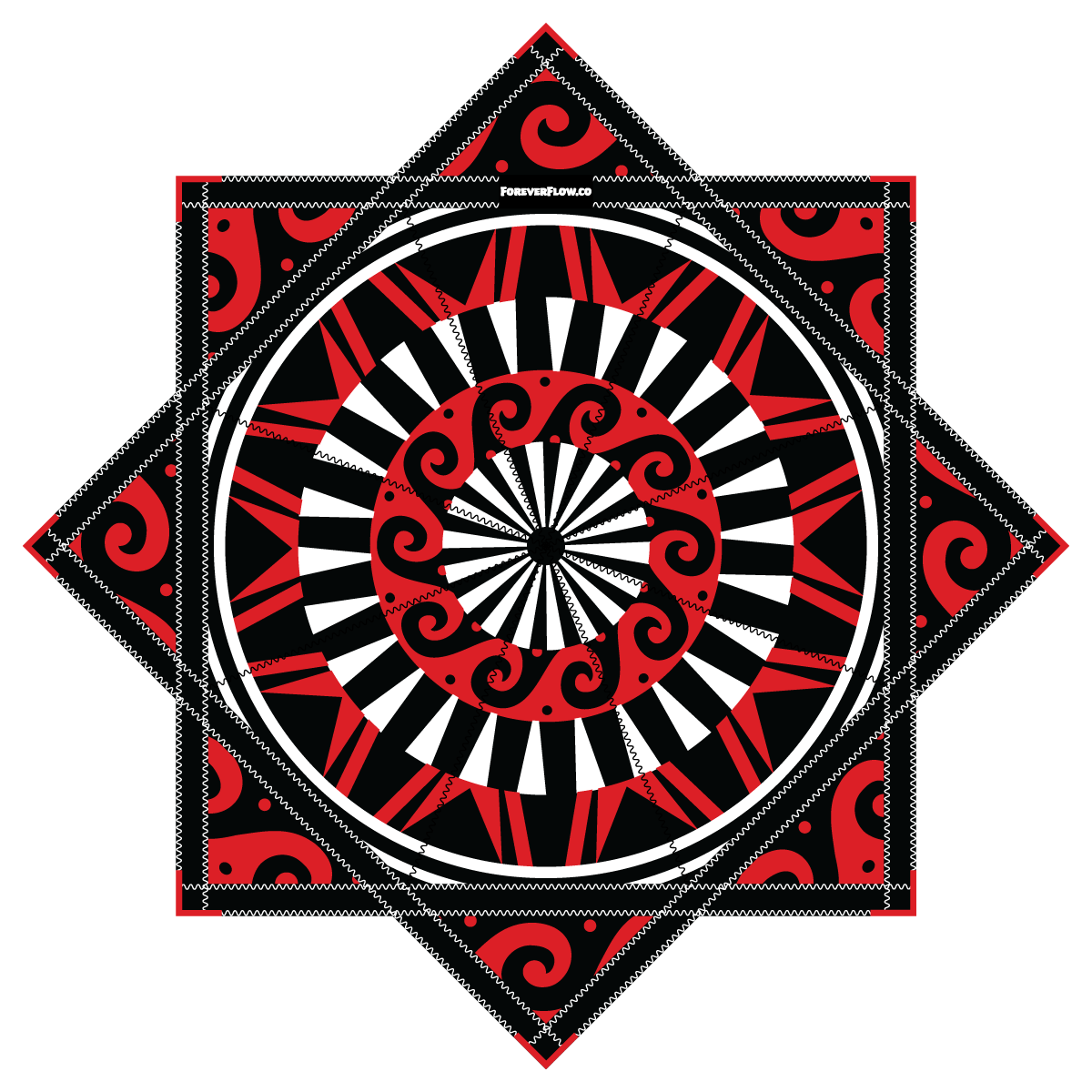 Eclipse Spiral – Forever FlowStar 26" (Ready To Ship)