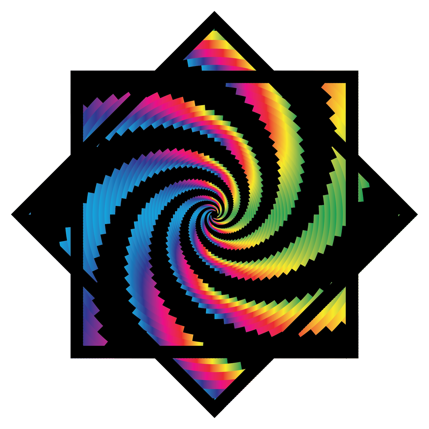 Edge Swirl – JUMBO FlowStar 48" (Ready to Ship)