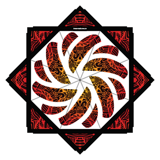 Ember Tide – Forever FlowStar 26" (Ready to Ship)