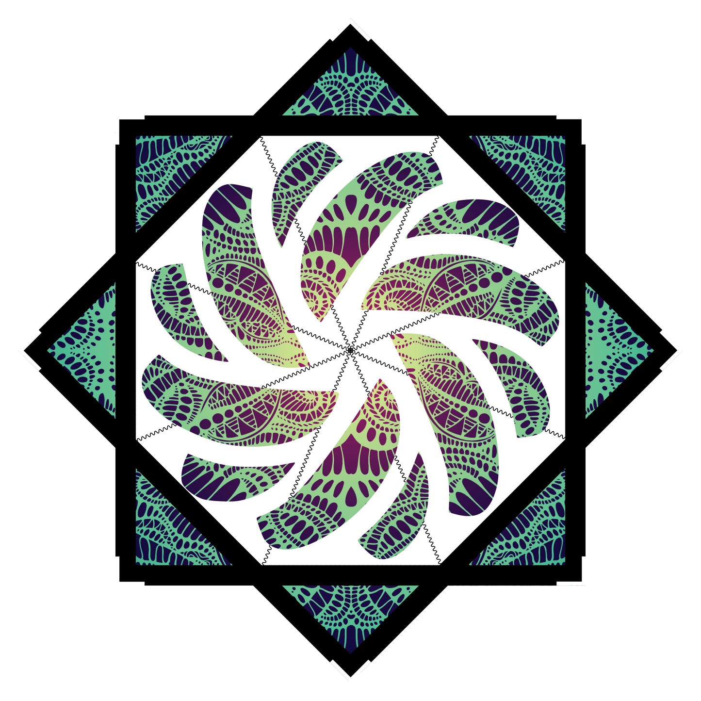 Ember Tide – Forever FlowStar 26" (Ready to Ship)