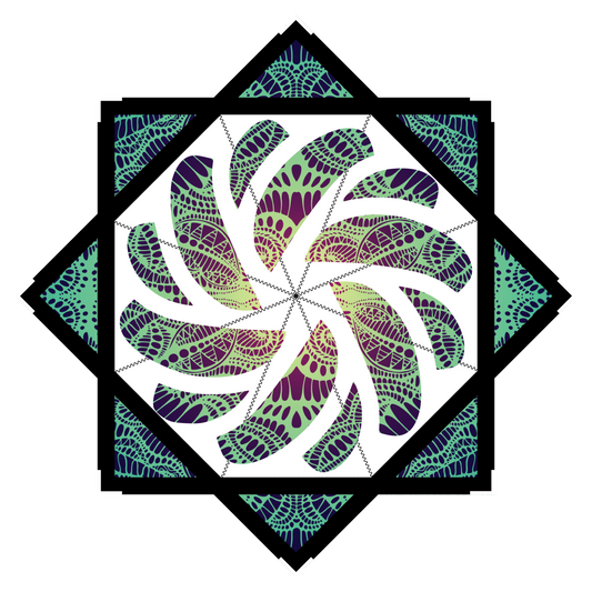 Ember Tide – Forever FlowStar 26" (Ready to Ship)