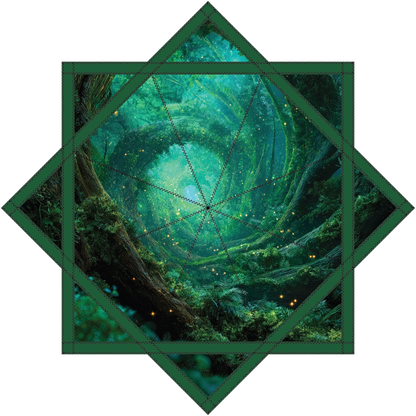 Enchanted Forest – Jumbo 48" FlowStar (Ready To Ship)