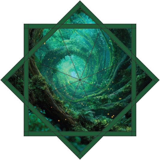 Enchanted Forest – Jumbo 48" FlowStar (Ready To Ship)