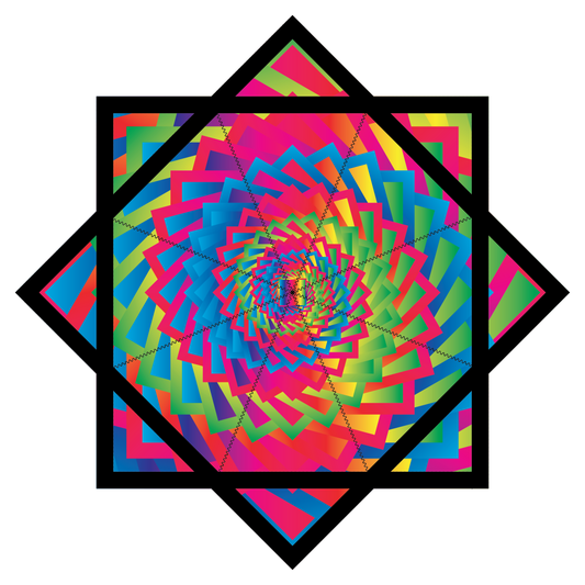 Endless Square – Forever FlowStar 26" (Ships By Jan. 10th)