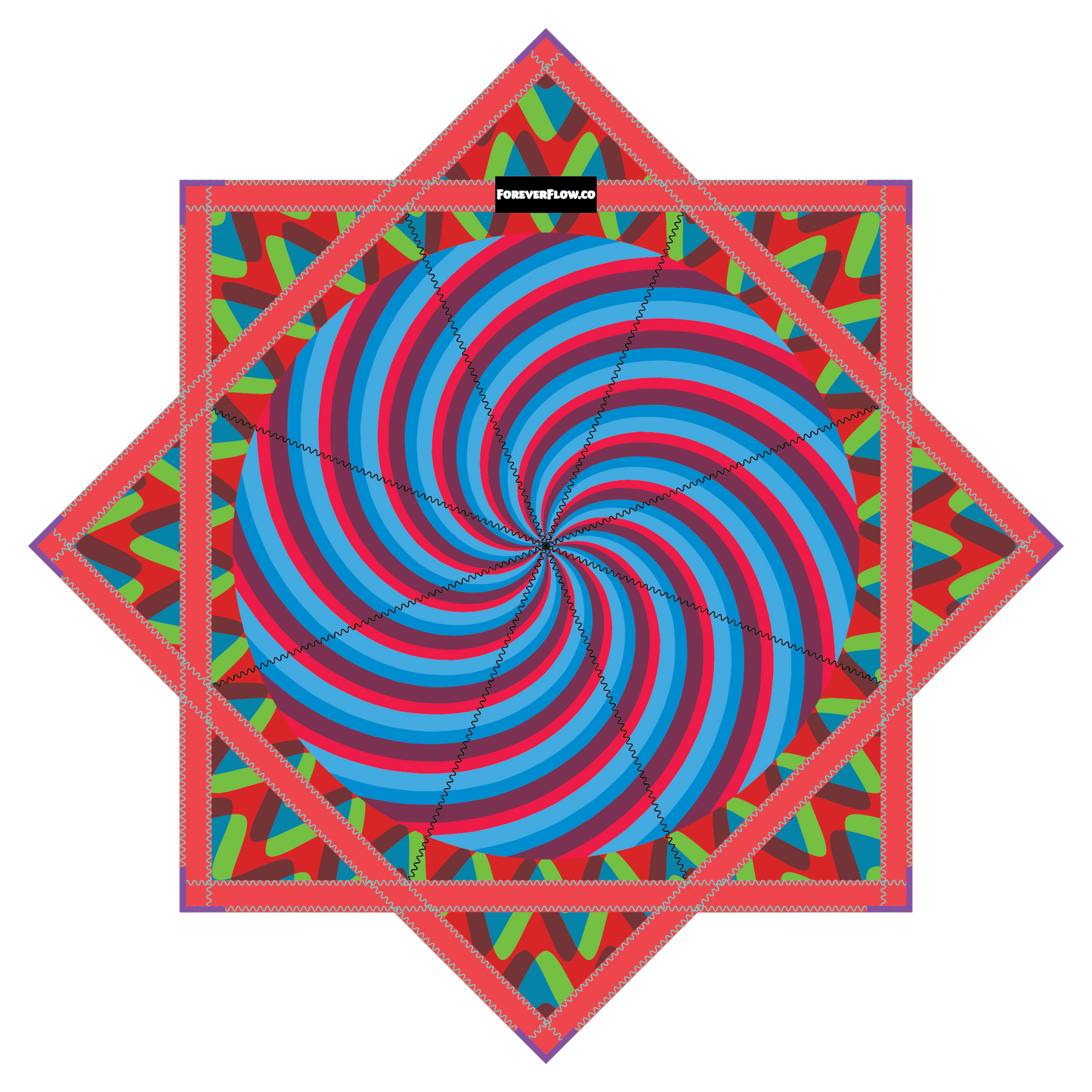 Eye Hypno – Petite FlowStar 20" (Ships By Feb. 20th)