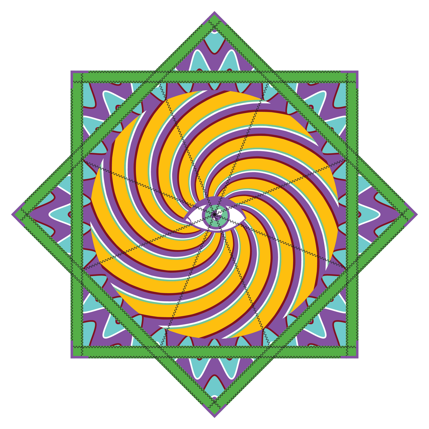 Eye Hypno – Petite FlowStar 20" (Ships By Feb. 20th)