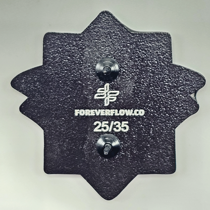 Fangs Flowbies Floween Lapel Pin