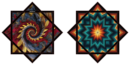 Feather Star – Forever FlowStar 26" (Ships By Nov 10th)