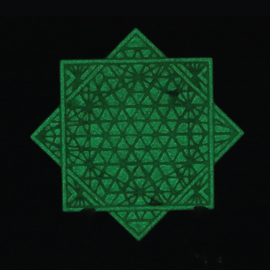 Triangle Sacred Geometry Lapel Pin