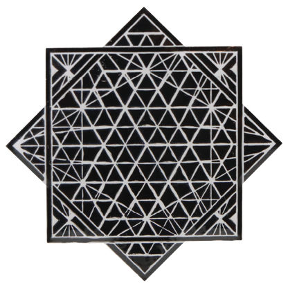 Triangle Sacred Geometry Lapel Pin