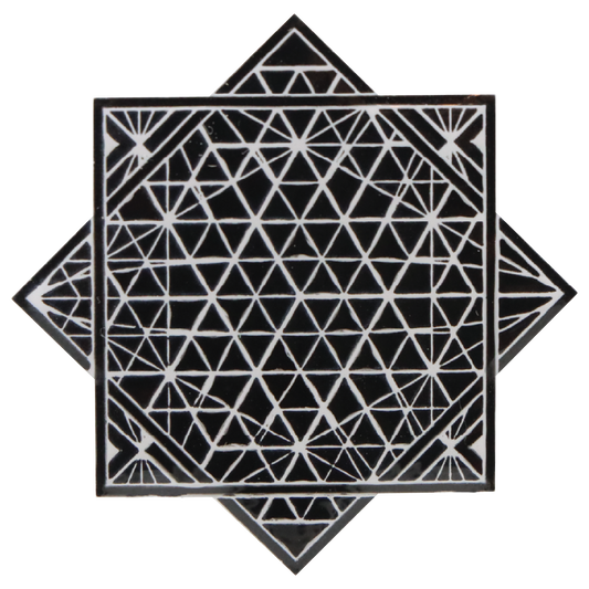Triangle Sacred Geometry Lapel Pin