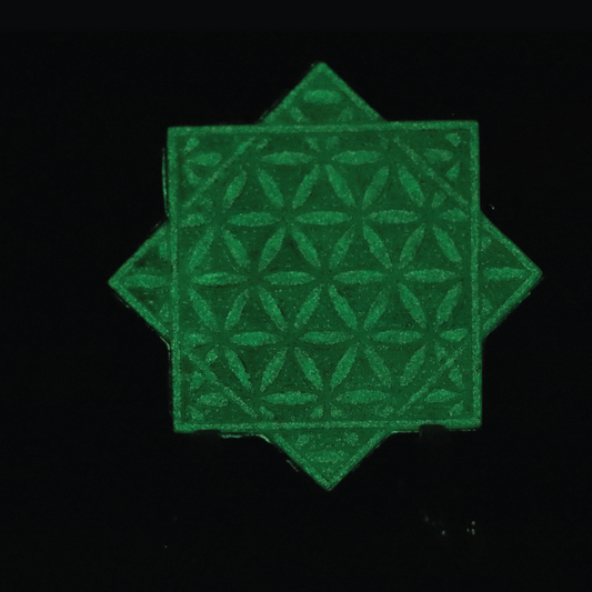 FlowerOfLife Sacred Geometry Lapel Pin