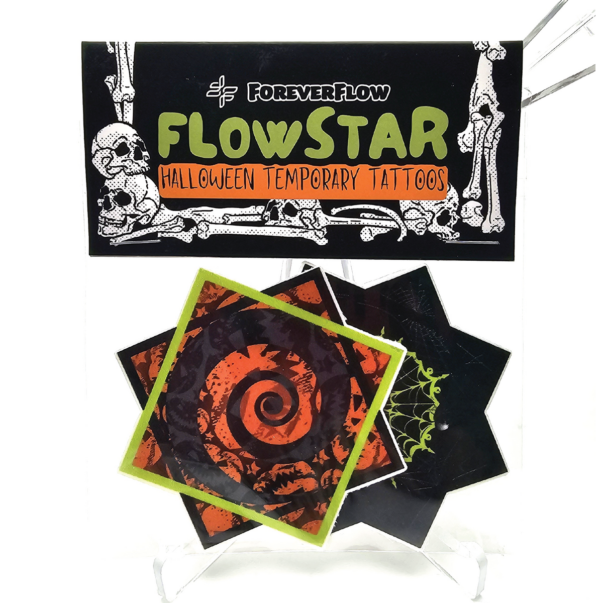 Floween Temporary Tattoos (2-Pack)