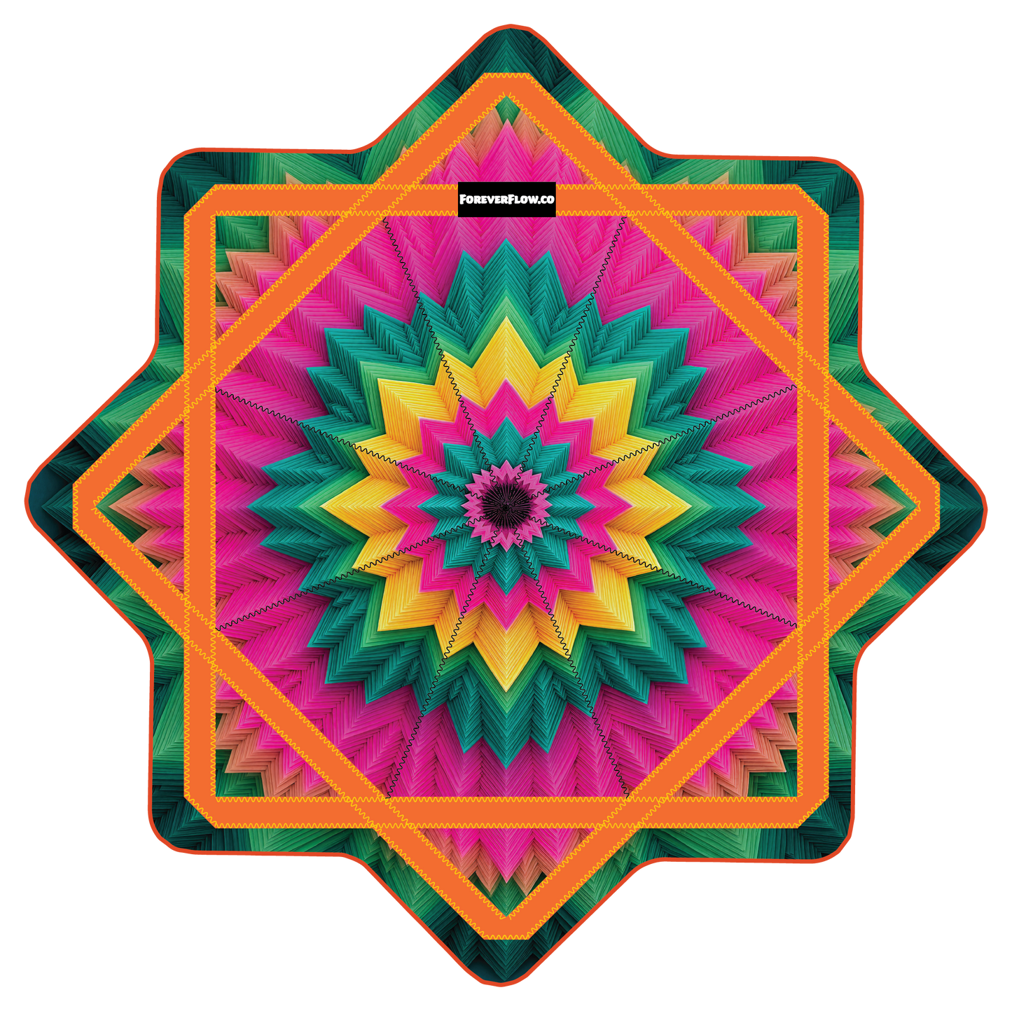 Flower Cake –  Stash Star - Velcro Pocket (Ready To Ship)