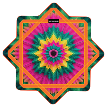 Flower Cake –  Stash Star - Velcro Pocket (Ready To Ship)