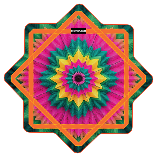 Flower Cake –  Stash Star - Velcro Pocket (Ready To Ship)