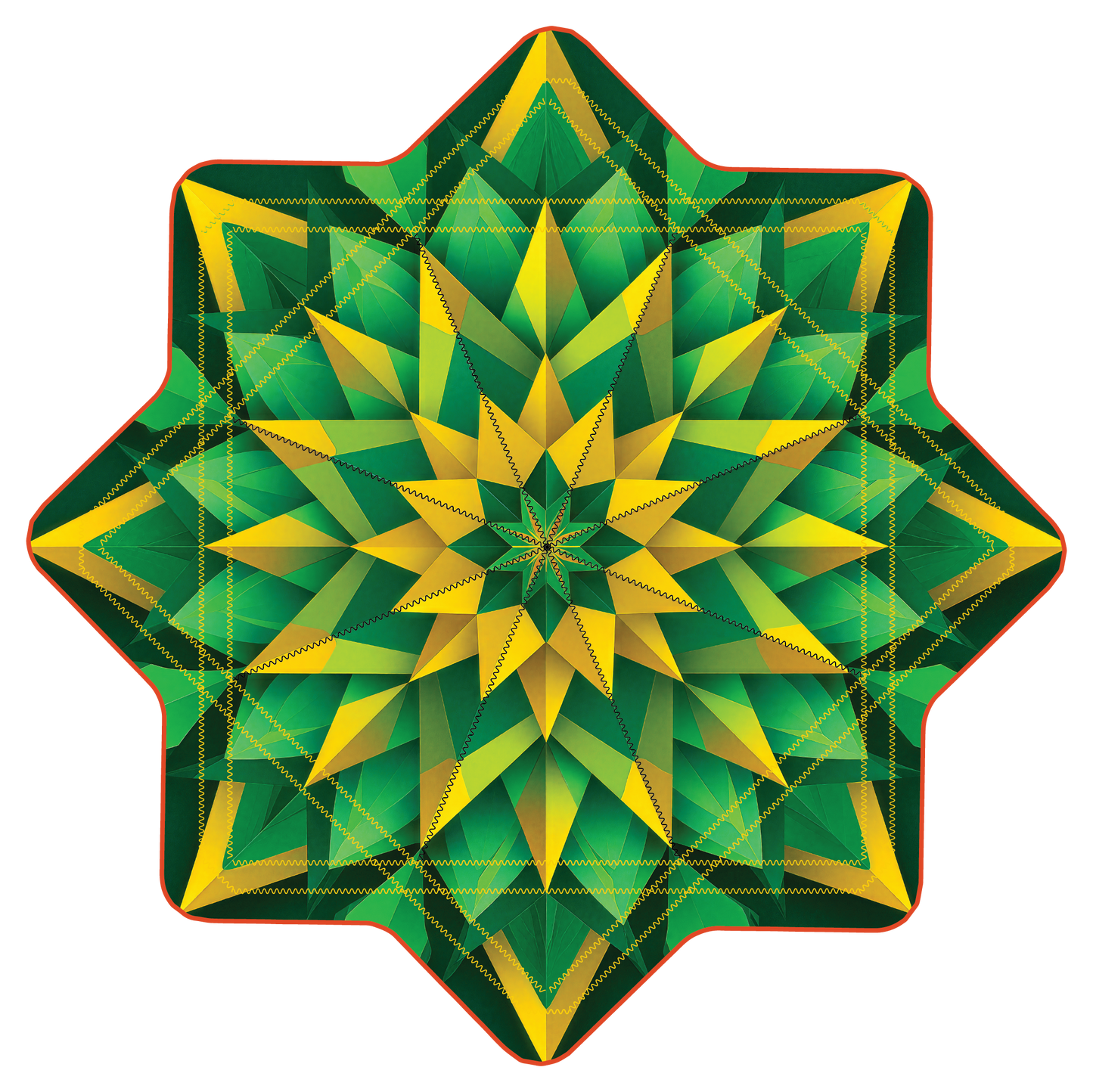 Flower Cake –  Stash Star - Velcro Pocket (Ready To Ship)