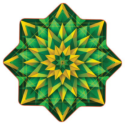 Flower Cake –  Stash Star - Velcro Pocket (Ready To Ship)