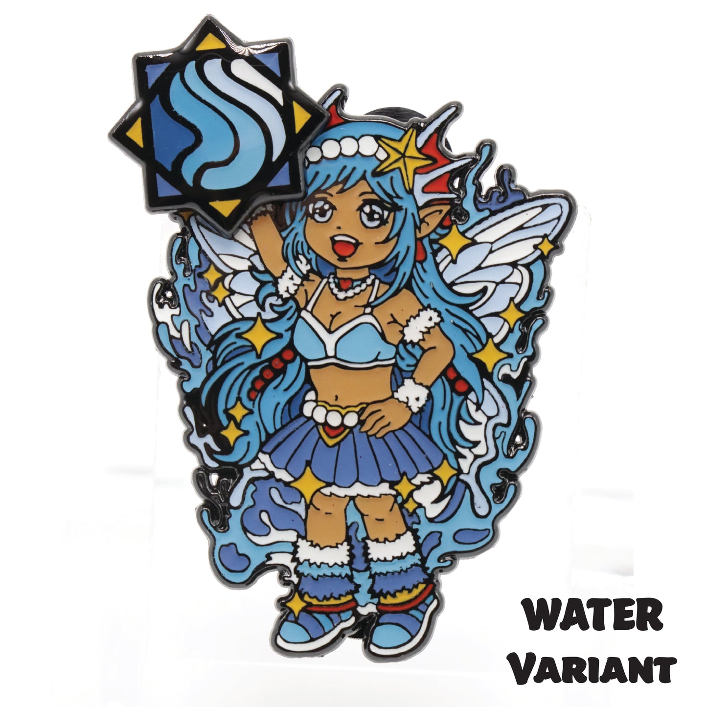 Flowmie Fairy Lapel Pins