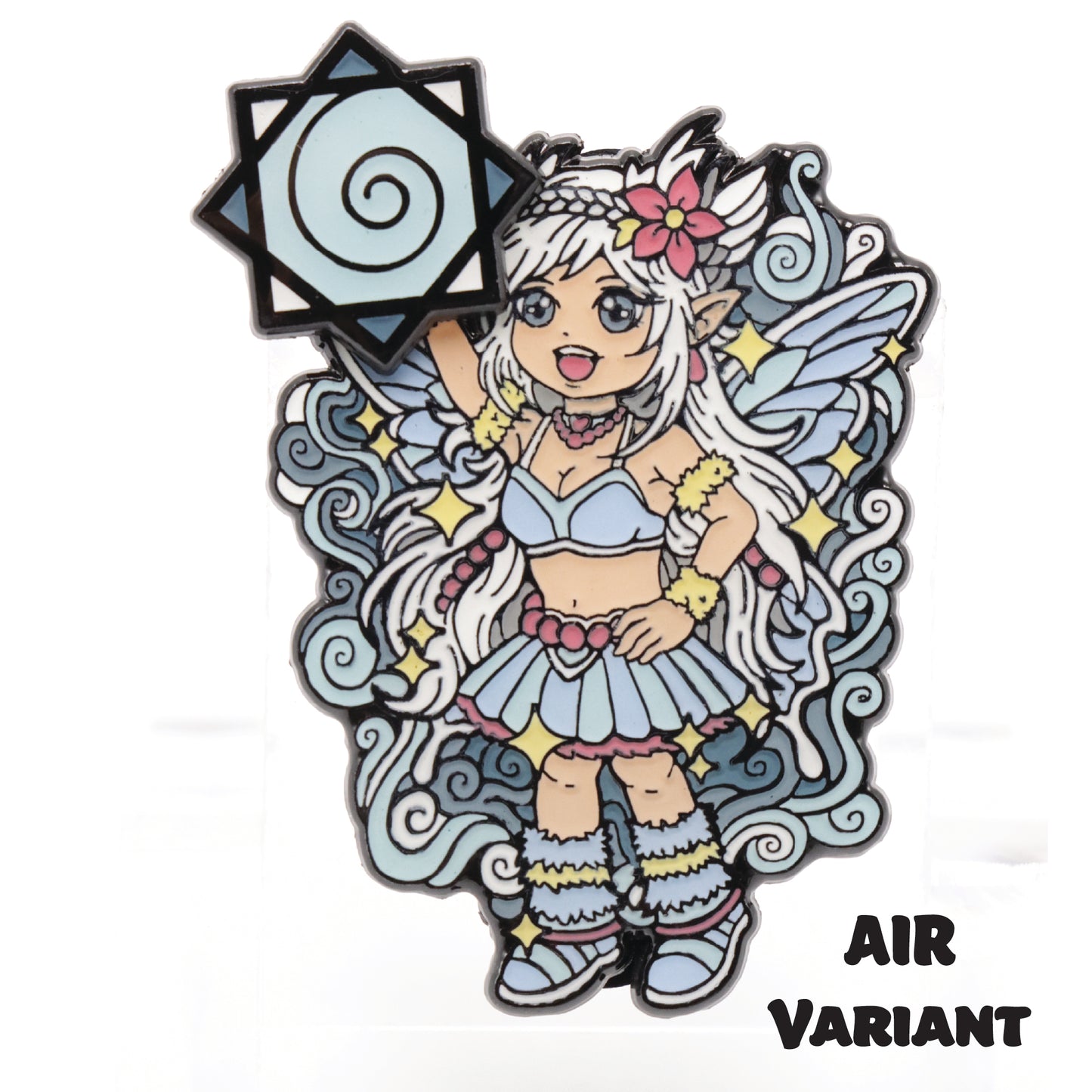 Flowmie Fairy Lapel Pins