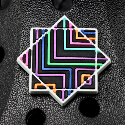 ZigZag FlowStar Croc Charm