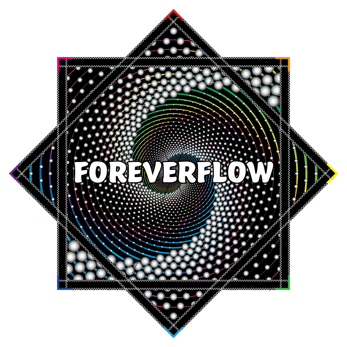 ForeverFlow Branded Logo FlowStar– JUMBO FlowStar 48" (Ready To Ship)