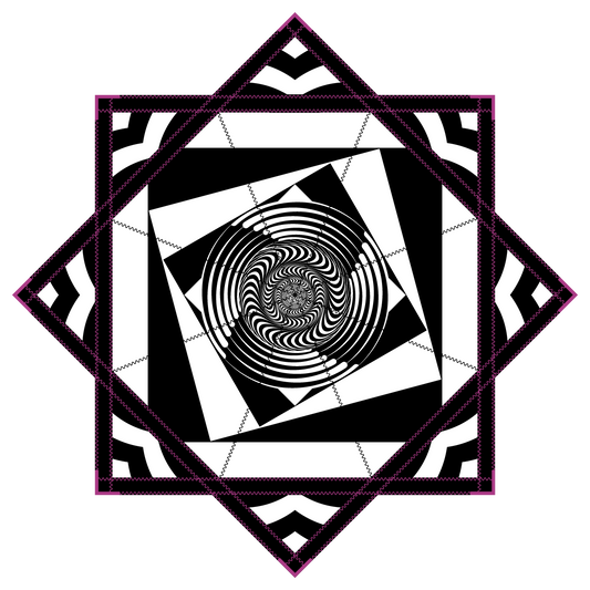 Fractal Vortex – JUMBO FlowStar 48" (Ready To Ship)