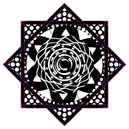 Fractal Vortex – JUMBO FlowStar 48" (Ready To Ship)