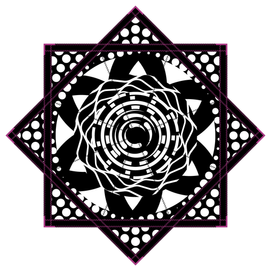 Fractal Vortex – JUMBO FlowStar 48" (Ready To Ship)