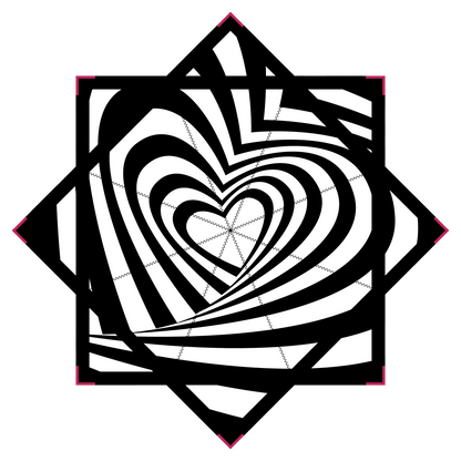 Full Heart – Forever FlowStar 26" (Ready To Ship)