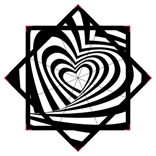 Full Heart – Forever FlowStar 26" (Ready To Ship)